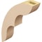 Ekena Millwork 3-inch W x 12-inch D x 16-inch H Ozark Rough Cedar Woodgrain TimberThane Knee Brace, Primed BRCUR03X12X16OZKRCPR - alternate 4